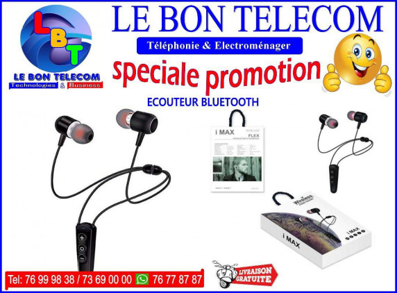 50% DE REDUCTION SUR LES ECOUTEURS BLUETOOTH CHEZ LE BON TELECOM