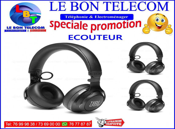 50% DE REDUCTION SUR LES CASQUES JBL CHEZ LE BON TELECOM